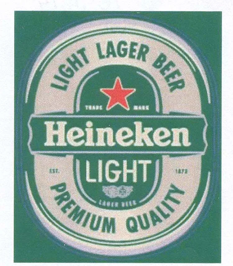 HEINEKEN LIGHT LAGER BEERPREMIUM QUALITY TRADE MARK EST. 1873