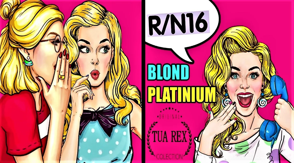 R/N16 BLOND PLATINIUM ORIGINAL TUA REX COLECTION
