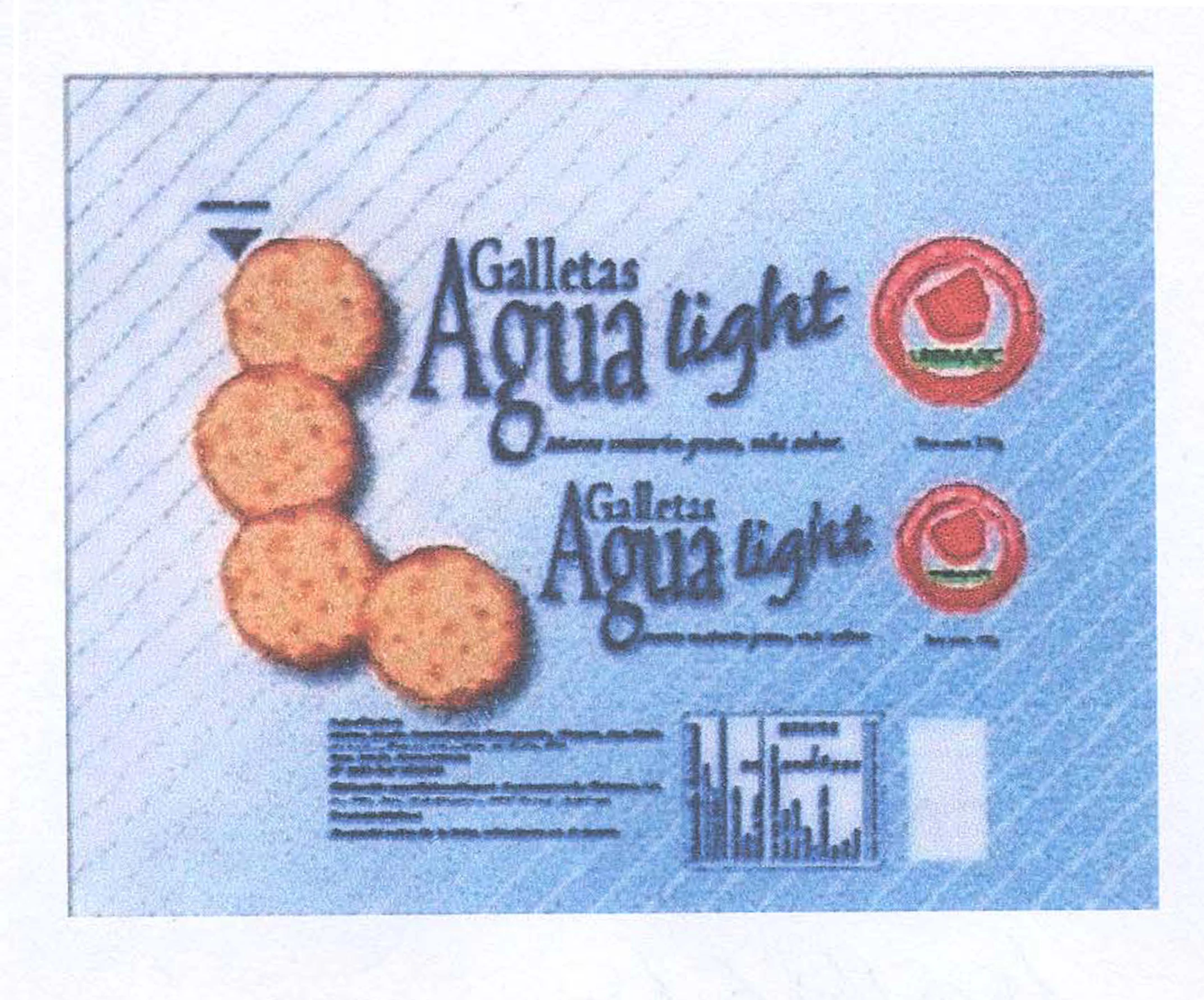 UNIMARC GALLETAS AGUA LIGHT