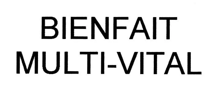 BIENFAIT MULTI-VITAL