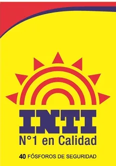 INTI N°1 EN CALIDAD 40 FÓSFOROS DE SEGURIDAD