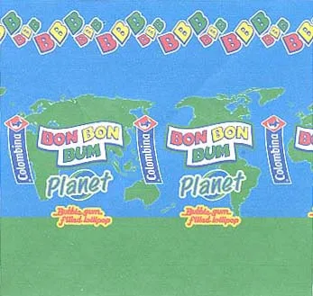 COLOMBINA BON BON BUM PLANET