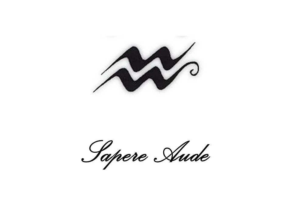 Sapere Aude