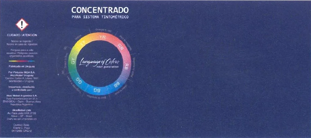 CONCENTRADO PARA SISTEMA TINTOMETRICO LANGUAGE OF COLORS-NEXT GENERATION