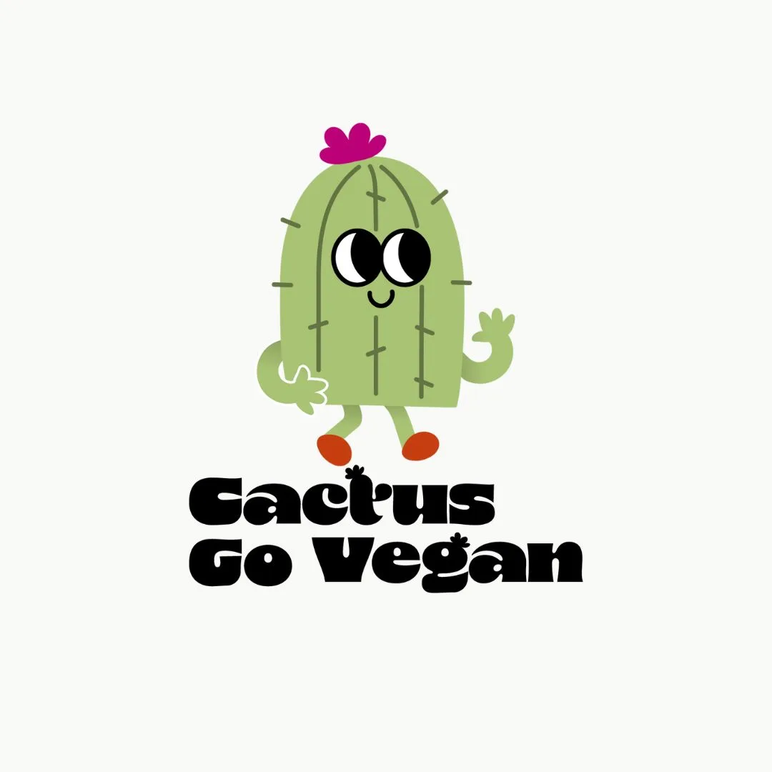 Cactus go vegan