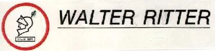 WALTER RITTER