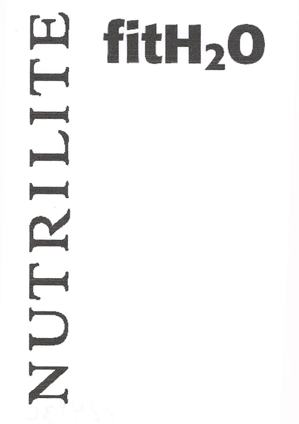NUTRILITE FITH2O