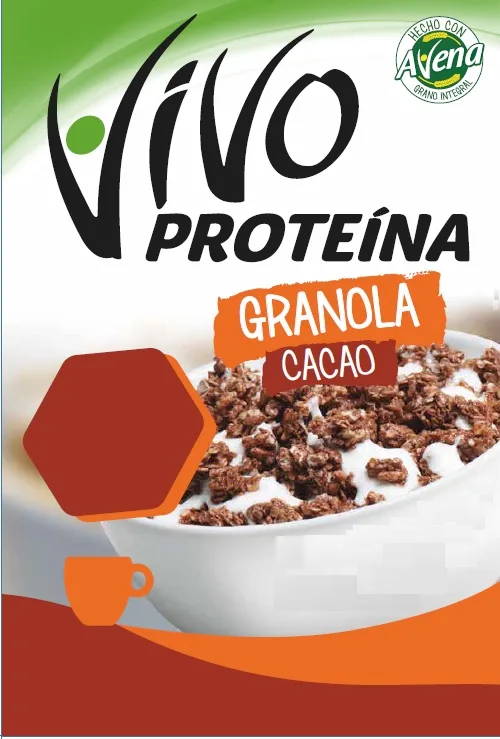 VIVO PROTEINA GRANOLA CACAO
