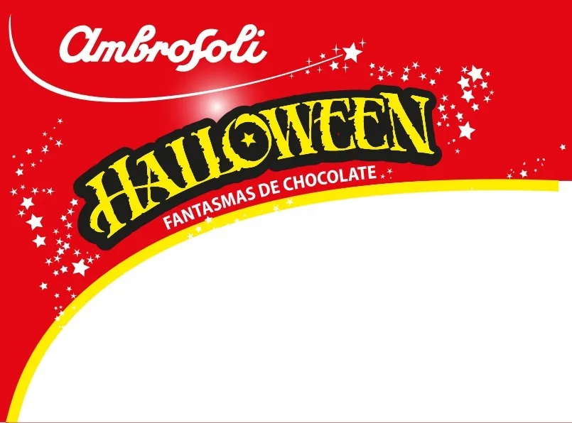 AMBROSOLI HALLOWEEN FANTASMAS DE CHOCOLATE