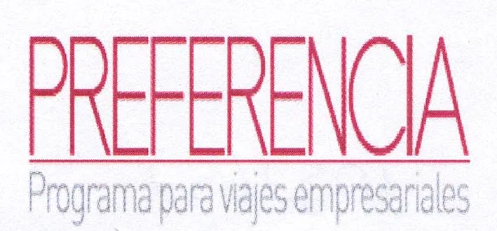 PREFERENCIA PROGRAMA PARA VIAJES EMPRESARIALES