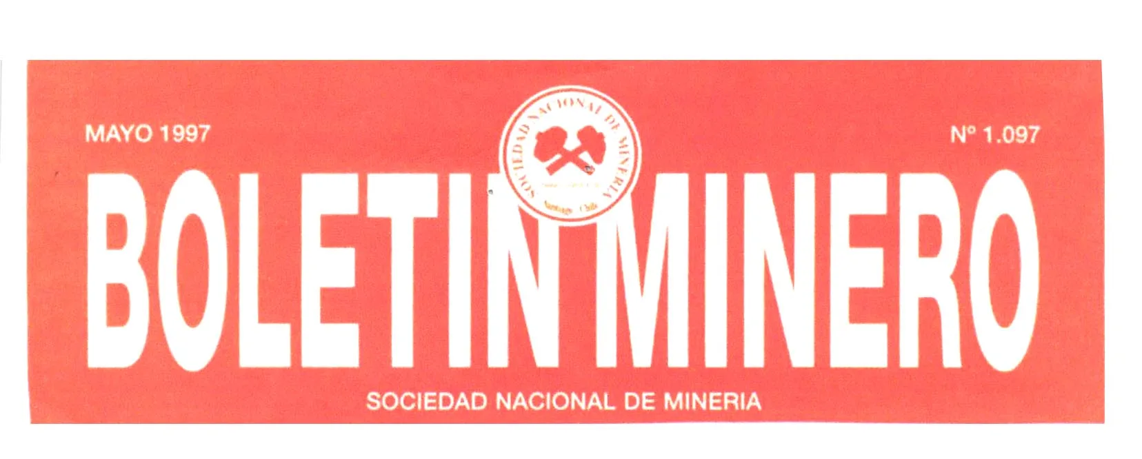 BOLETIN MINERO SOCIEDAD NACIONAL DE MINERIA