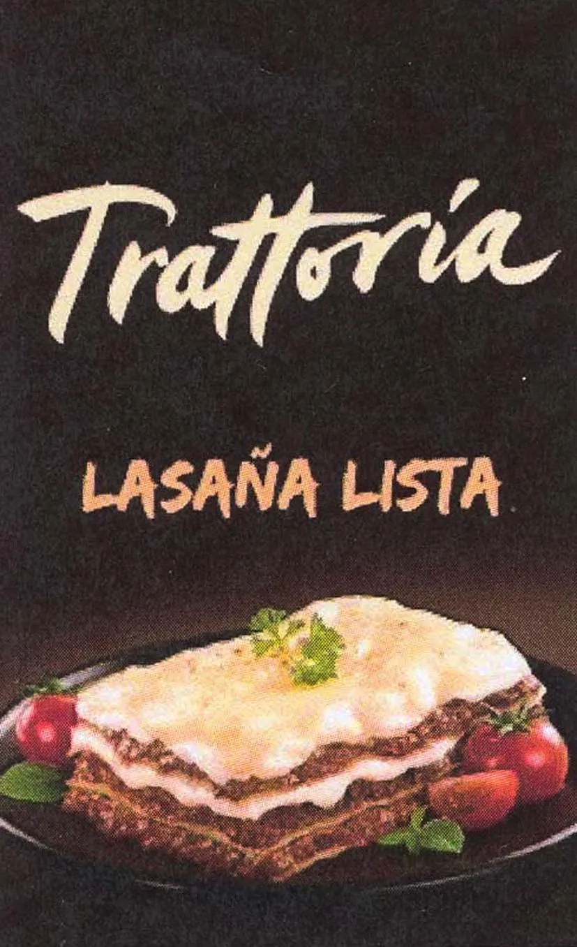 TRATTORIA LASAÑA LISTA