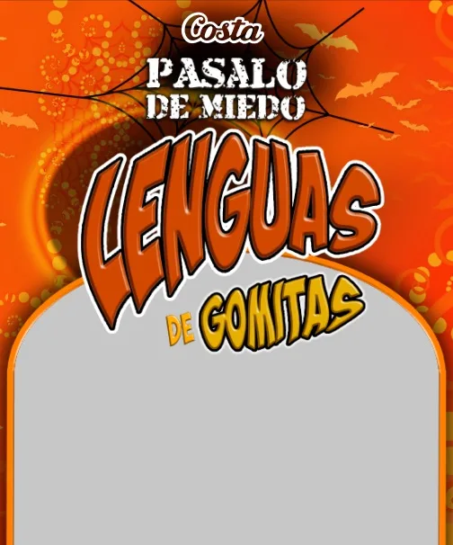 COSTA PASALO DE MIEDO LENGUAS DE GOMITAS