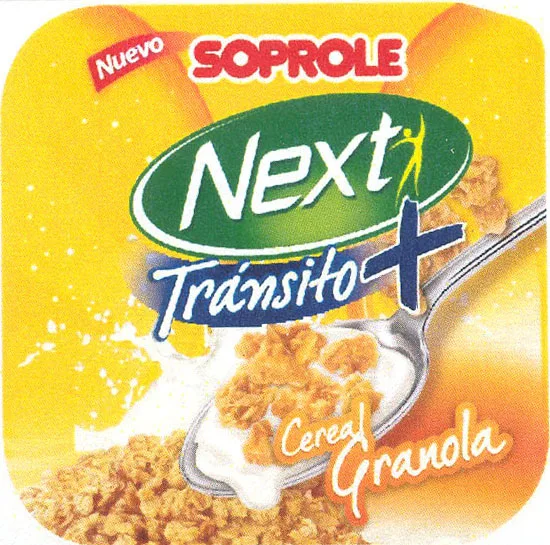 NUEVO SOPROLE NEXT TRANSITO + CEREAL GRANOLA