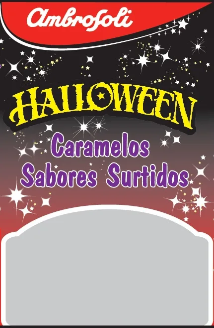 AMBROSOLI HALLOWEEN CARAMELOS SABORES SURTIDOS