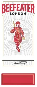 BEEFEATER LONDON JAMES BURROUGH