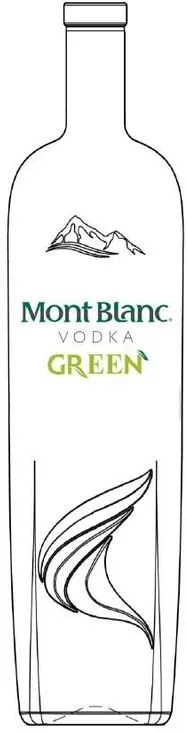 Mont Blanc. VODKA GREEN