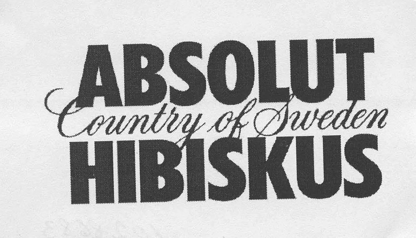 ABSOLUT COUNTRY OF SWEDEN HIBISKUS