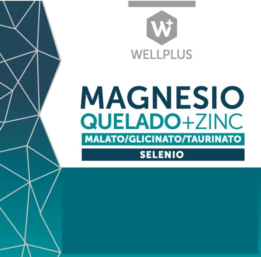 W+ WELLPLUS MAGNESIO QUELADO+ZINC MALATO/GLICINATO/TAURINATO SELENIO
