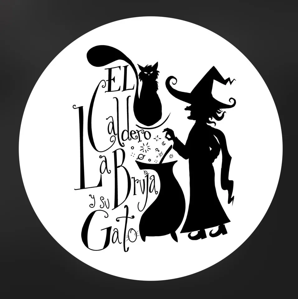 El Caldero la bruja y su gato