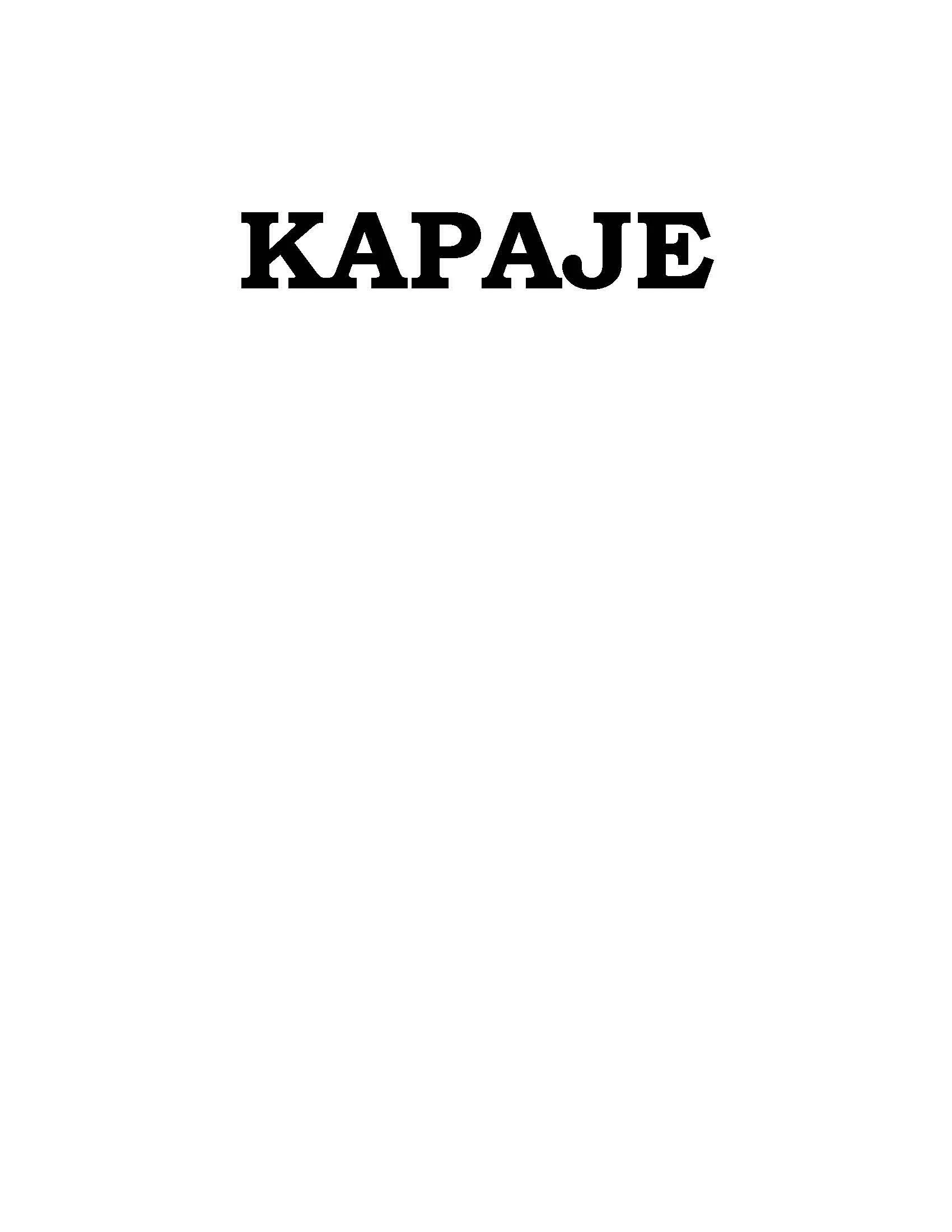 KAPAJE