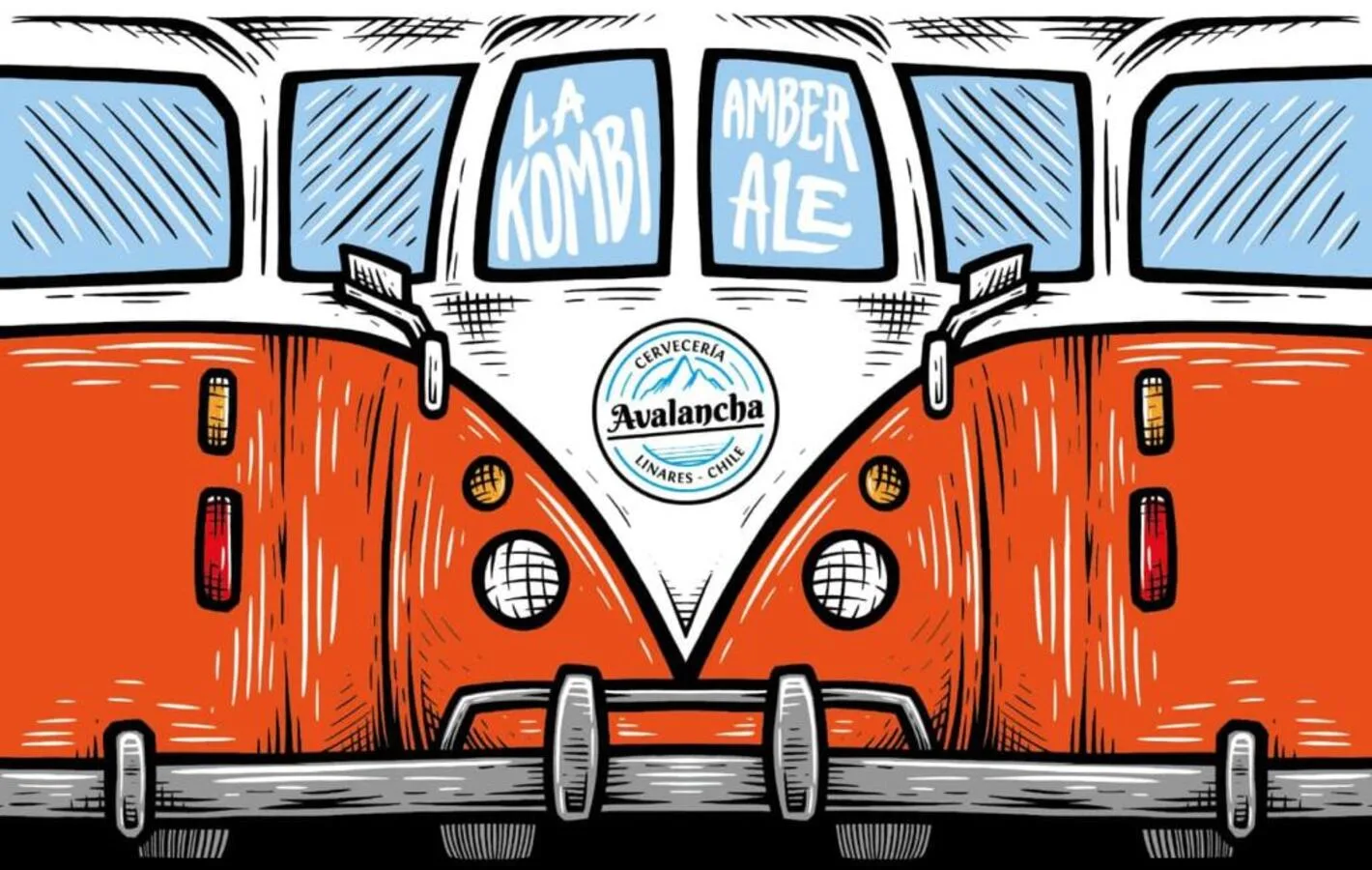 LA KOMBI AMBER ALE AVALANCHA