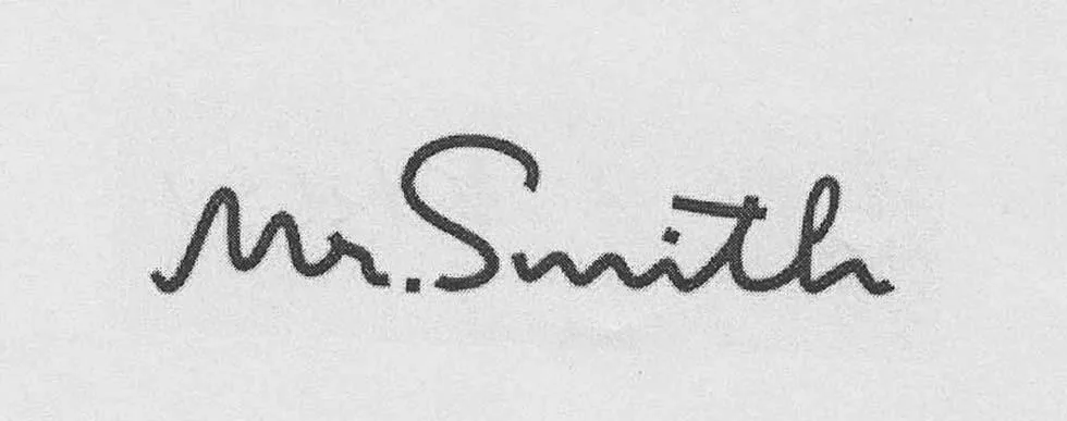 MR. SMITH