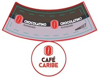 CHOCOLATINO Aromatizado 7 CAFÉ CARIBE