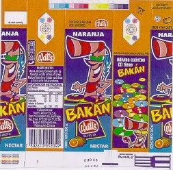 NECTAR NARANJA BAKAN DE WATT´S