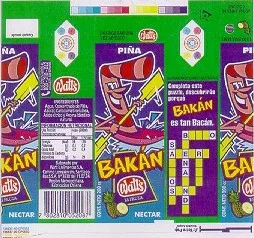 NECTAR PIÑA BAKAN DE WATT´S
