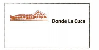 DONDE LA CUCA