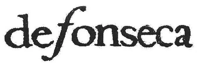 DE FONSECA