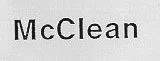 MCCLEAN