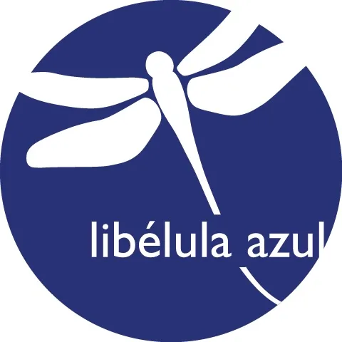 Libélula azul