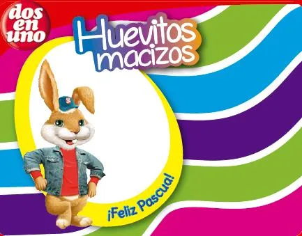 DOS EN UNO HUEVITOS MACIZOS ¡FELIZ PASCUA!
