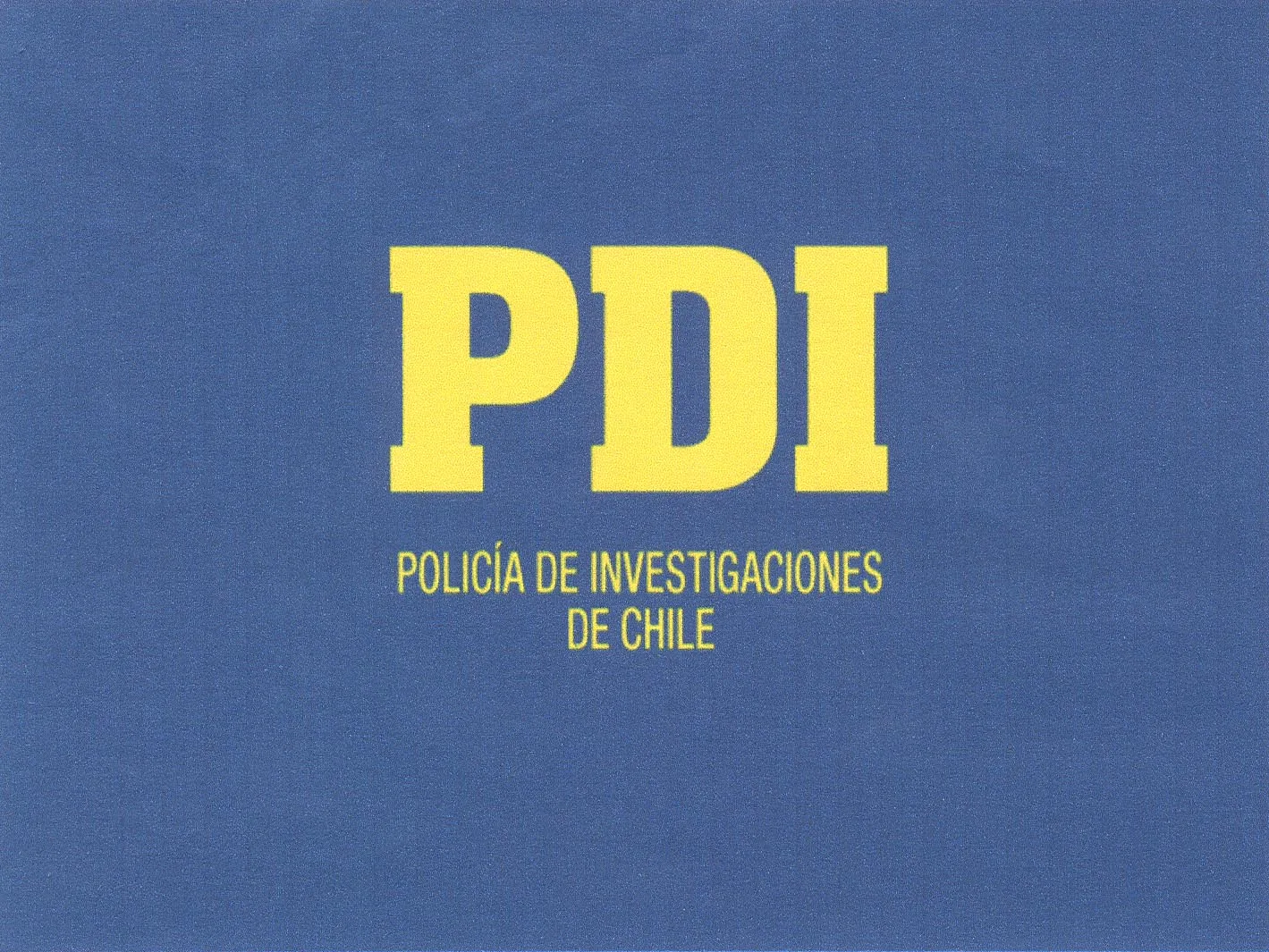 PDI POLICIA DE INVESTIGACIONES DE CHILE