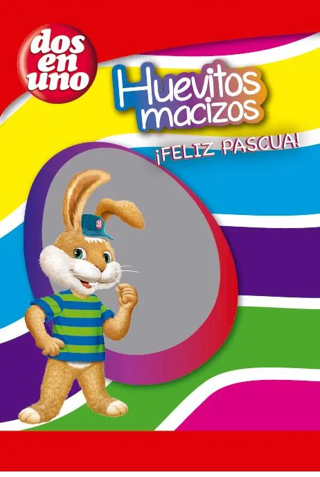 DOS EN UNO HUEVITOS MACIZOS ¡FELIZ PASCUA!