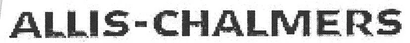 ALLIS-CHALMERS