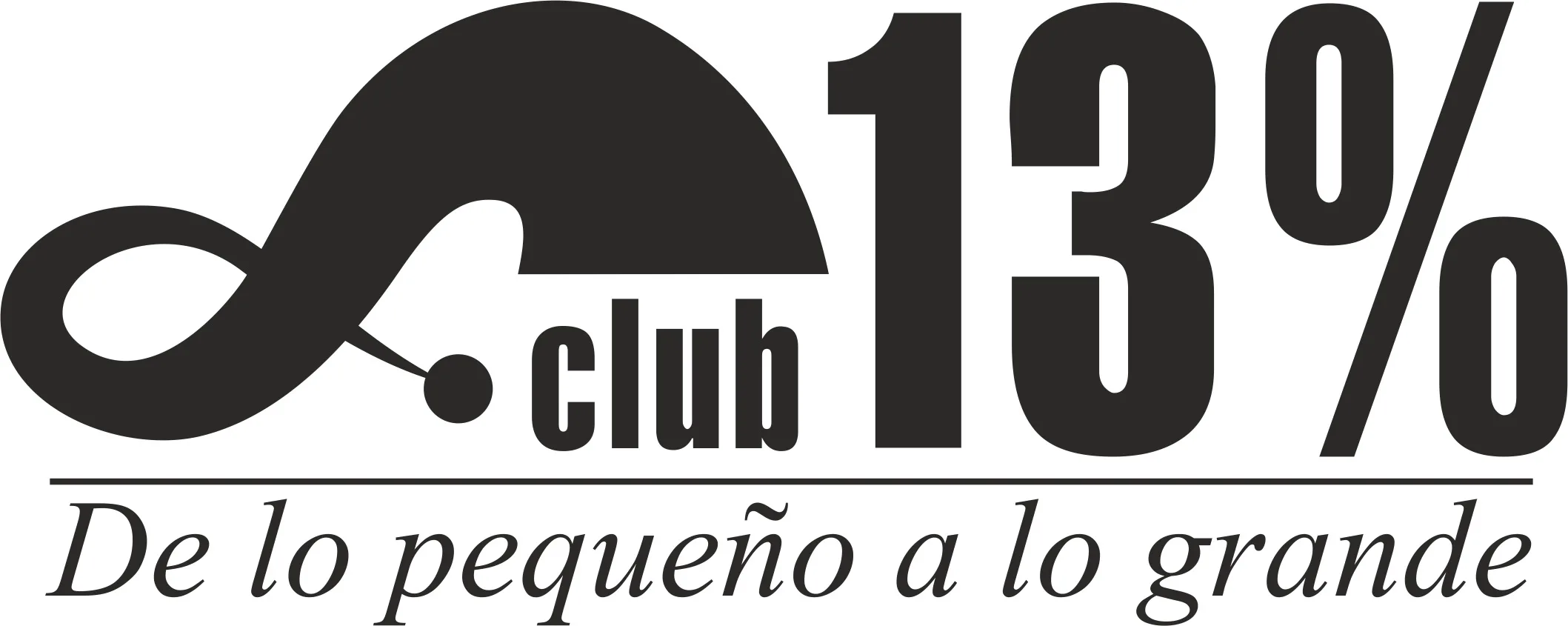 CLUB  13% DE LO PEQUEÑO A LO GRANDE