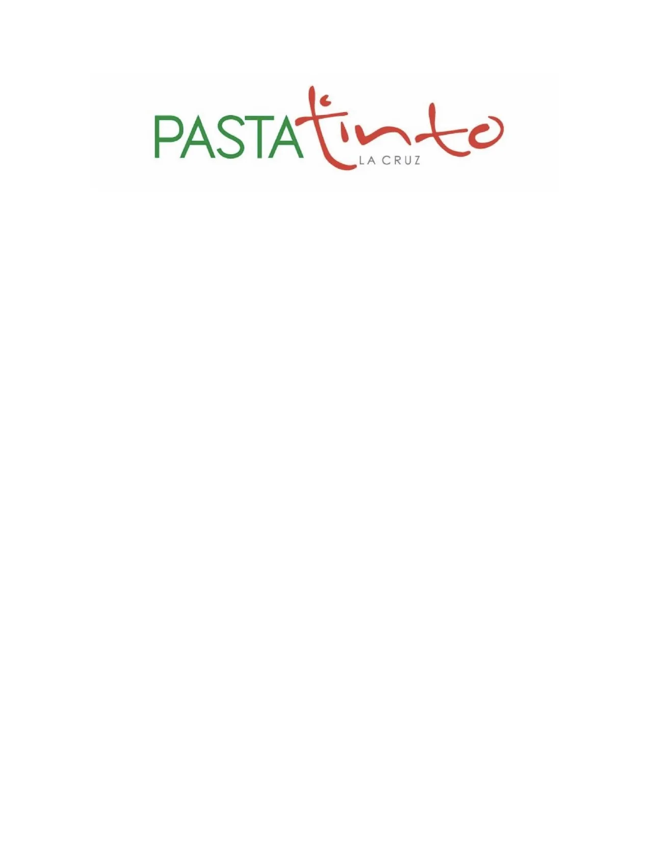 PASTA TINTO LA CRUZ