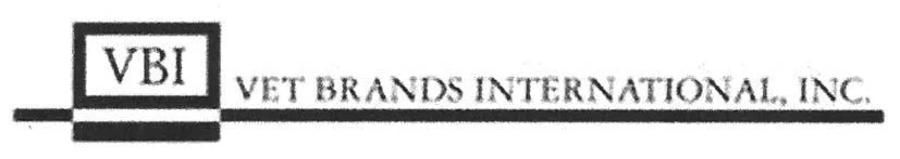 VBI VET BRANDS INTERNATIONAL, INC.