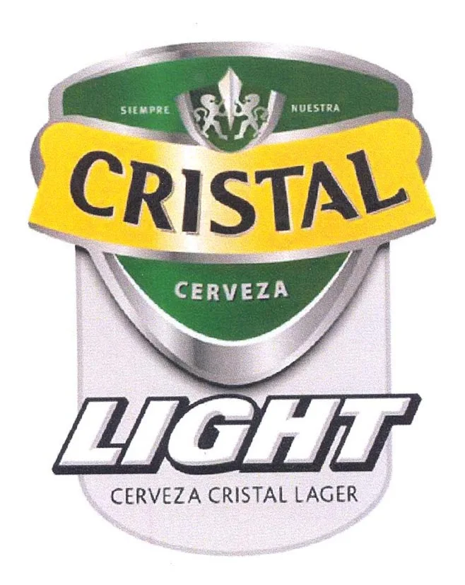 CRISTAL CERVEZA LIGHT CERVEZA CRISTAL LAGER SIEMPRE NUESTRA