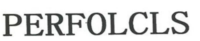 PERFOLCLS