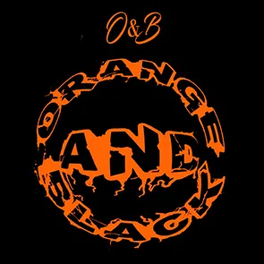 O&B ORANGE AND BLACK