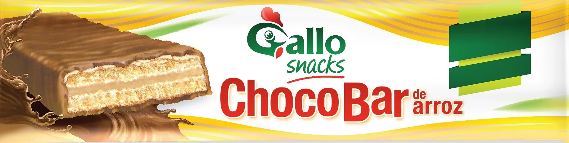 Gallo snacks Choco Bar de arroz