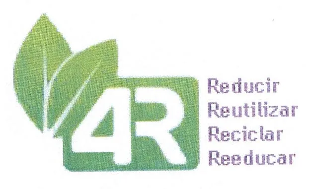 4R REDUCIR REUTILIZAR RECICLAR REEDUCAR