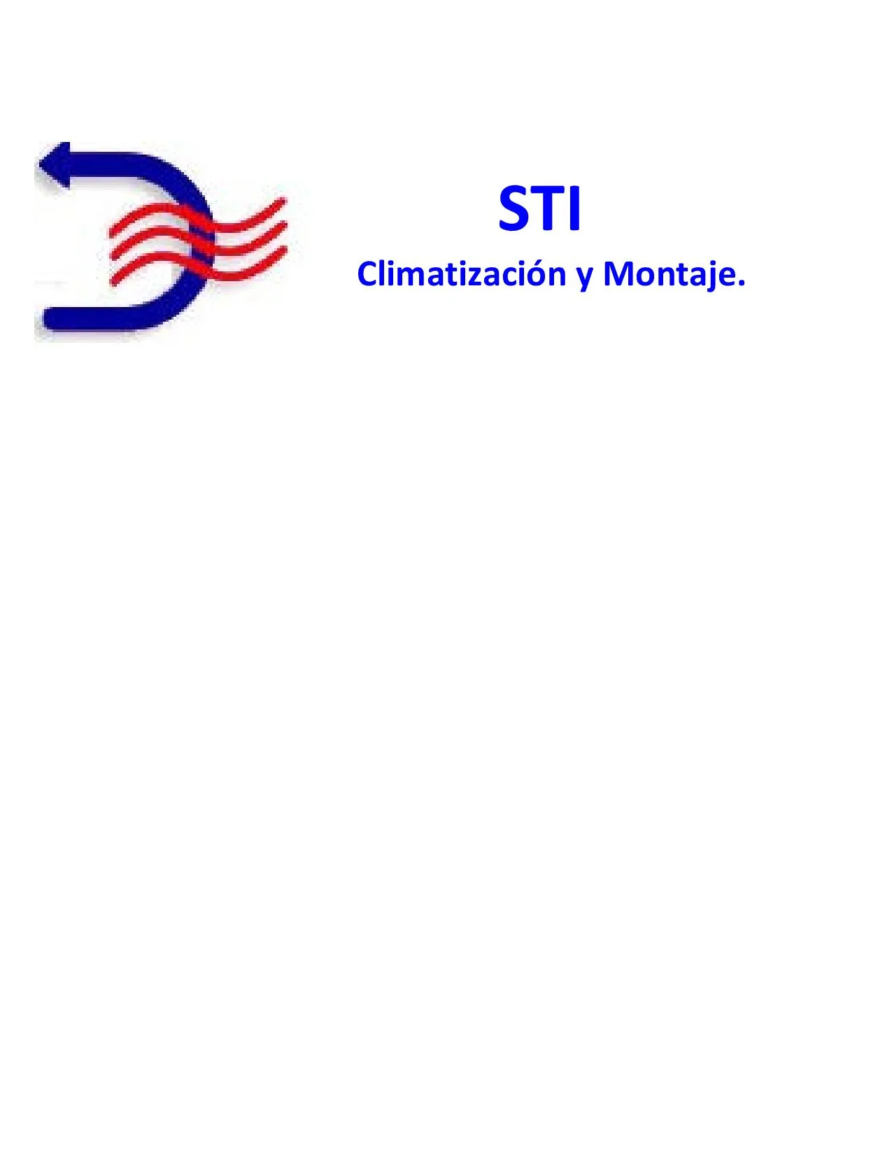 STI CLIMATIZACION Y MONTAJE