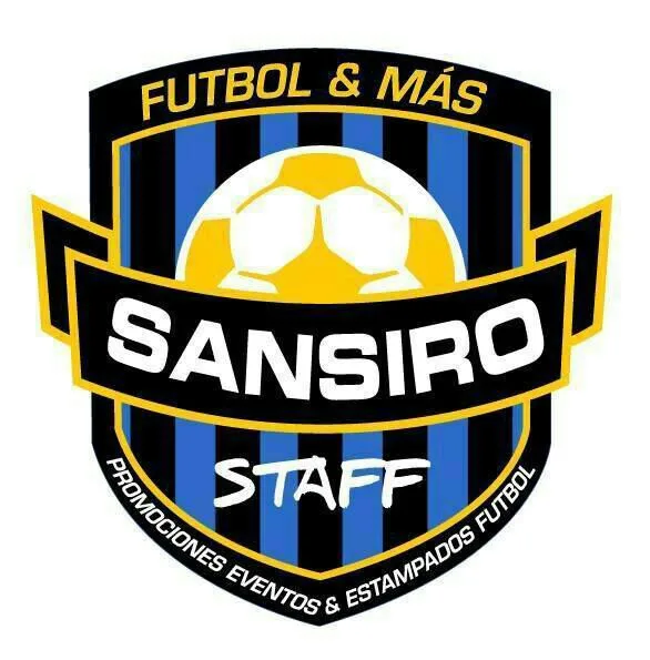 SANSIRO STAFF FUTBOL & MÁS PRODUCCIONES EVENTOS & ESTAMPADOS FUTBOL
