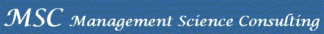 MSC MANAGEMENT SCIENCE CONSULTING