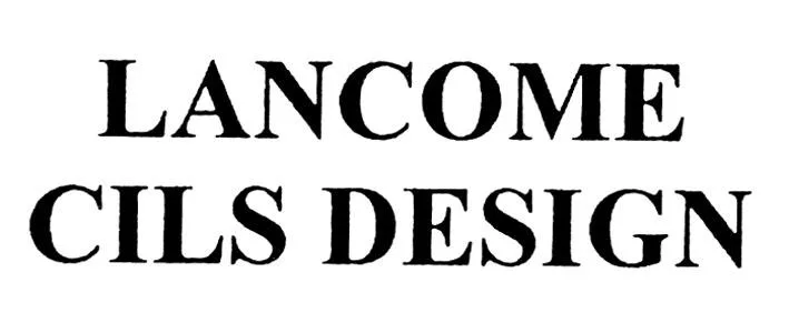 LANCOME CILS DESIGN